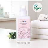  (S09/26) NK - Nước xả vải đậm đặc thuần chay cao cấp Atono2 hương Cotton Powder cho bé từ 0M+ 1000ml dạng chai 