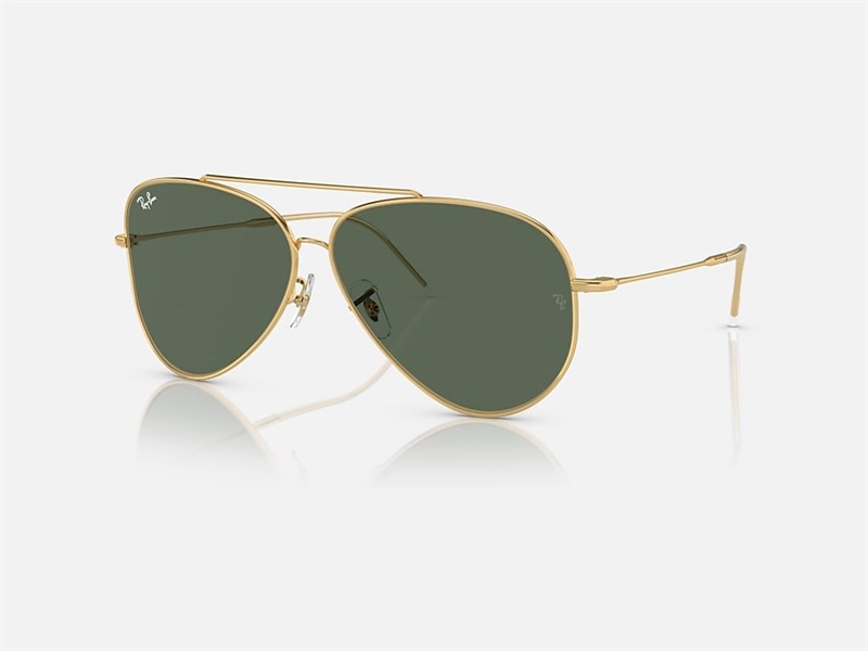  Kính Ray Ban Aviator Reverse Dark Green Pilot Unisex Sunglasses RBR0101S 001/VR 59 