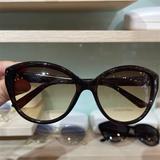  Mắt kính Calvin Klein Brown Gradient Cat Eye Ladies Sunglasses CK19536S 210 55 