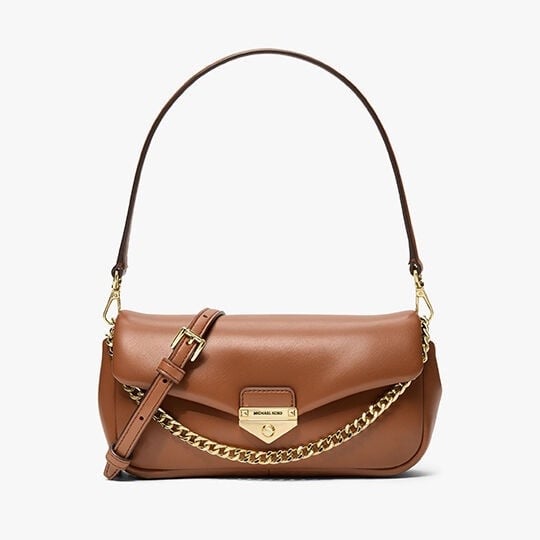  Túi MK Soho Small Convertible Shoulder Bag Color LUGGAGE 35S6G1SC1Y 