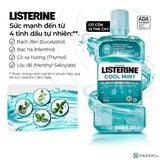  NK - Nước súc miệng Listerine Cool Mint 750ml 