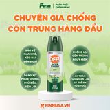  Xịt chống muỗi và côn trùng OFF! Deep Woods Insect Repellent Aerosol 4Oz 113g 