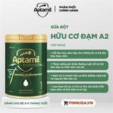  NK - Sữa Úc Aptamil Essensis Organic A2 Protein Stage 1 Infant Formula 900g 