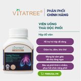 NK - Viên uống thải độc phổi Vitatree Lung Detox 60 viên 