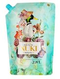  NK - Nước xả vải Nuki hương hoa thiên nhiên 2.8L 