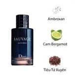  Nước hoa nam mini Dior Sauvage EDP 0.34Oz 10ml 