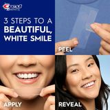  Hộp 28 miếng (14 cặp) dán trắng răng Crest 3D whitestrips 1 week smile trasformation Levels 8 