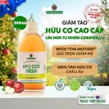  NK - Giấm táo hữu cơ Cornwell's Organic Original Apple Cider Vinegar 500ml 