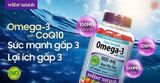  NK - Viên uống bổ sung Omega3 Webber Naturals Triple Strength Omega3 with CoQ10 900mg 80 viên 