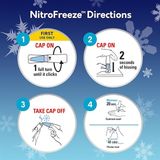  (SNL) Kem loại bỏ mụn cóc Compound W Nitrofreeze + Gel Pads 