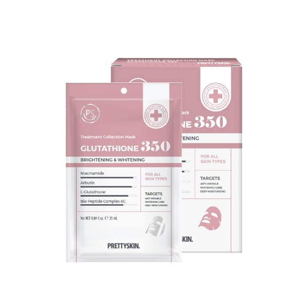  NK - Mặt nạ Glutathione 350 Prettyskin Treatment Collection Mask 0.84Oz 25ml 