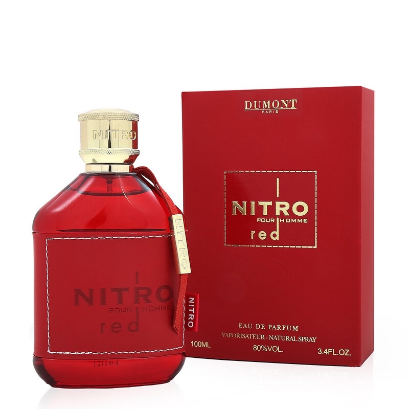  Nước hoa Dumont Men's Nitro Red EDP Spray 3.4Oz 100ml 