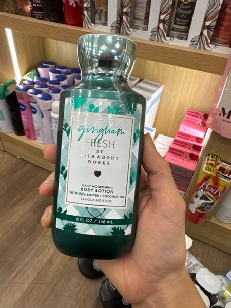  Body lotion bbw 236ml gingham Fresh 