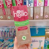  Kem đánh răng cho bé Hello Kids All Ages Fluoride-Free Toothpaste - Fresh Watermelon 4.2Oz 119g 