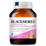 (S03/27) (Úc) Viên uống bổ sung vitamin cho bà bầu Blackmores Pregnancy & Breast Feeding Gold 60 viên 