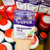  Kẹo hỗ trợ giấc ngủ Natrol Melatonin Gummies 10mg 90 Viên 