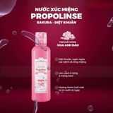  NK - Nước súc miệng Propolinse Sakura không cồn 600ml 