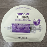  NK - Hộp 10 miếng mặt nạ nâng cơ, trẻ hóa da BNBG Exosome Lifting Skin Booster Mask x3 Up 
