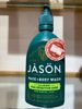  (SALE-S99) Sữa tắm và rửa mặt cho nam Jason Men's Hemp Seed Oil + Aloe Calming Face & Body Wash dành cho da nhạy cảm 16Oz 473ml 