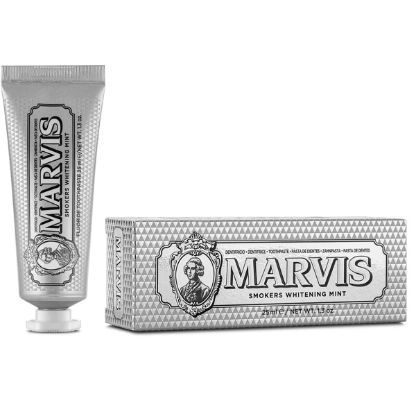  NK - Kem đánh răng Marvis Smokers Whitening Mint 1.3Oz 25ml 