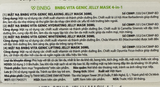  NK - Hộp 10 miếng mặt nạ BNBG Vita Genic Jelly Mask 4-In-1 
