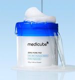  NK - Toner Pad giúp giảm tiết dầu, thu nhỏ lỗ chân lông, loại bỏ tế bào chết Medicube Zero Pore Pad 155g 70 miếng 