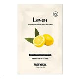  NK - Mặt nạ chanh Prettyskin Total Solution Essential Sheet Mask 0.81Oz 23g (Miếng) 