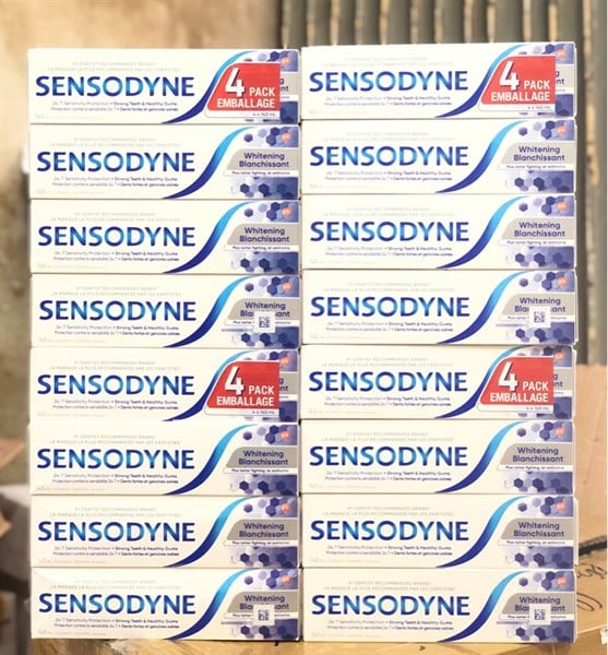  Set 4 kem đánh răng Sensodyne Sensitivity Protection Whitening Toothpaste 4*145ml 