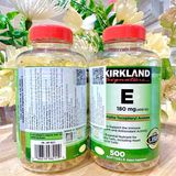  NK - Viên uống bổ sung Kirkland Signature Vitamin E 400IU 500 viên 
