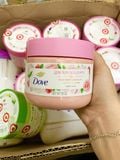  Tẩy tế bào chết Dove Beauty Garden Tea Party Body Scrub Rose Berry Bouquet 15Oz 425g 