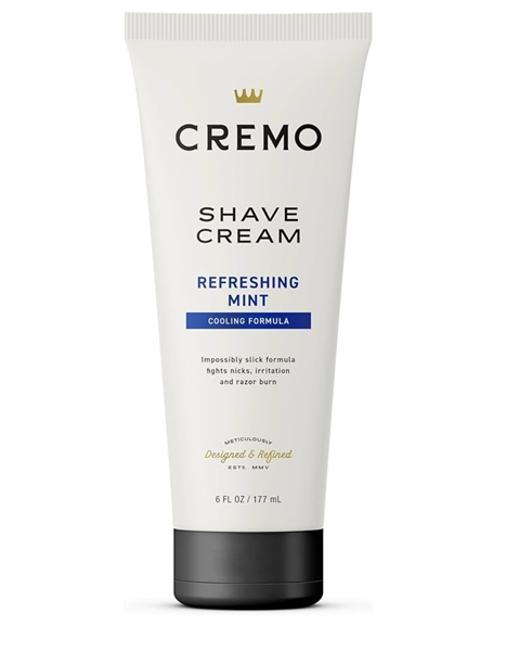  (SALE-T6/26Kem cạo râu làm mát Cremo Barber Grade Cooling Shave Cream 6Oz 177ml 