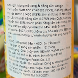  NK - Tách lẻ nước hồng Sâm mật ong Woongjin 180ml 