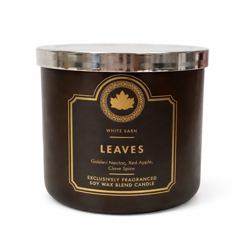  Nến thơm 3 bấc BBW Leaves 14.5Oz 411g 