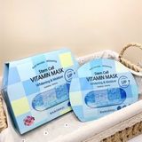  NK - Hộp 10 miếng mặt nạ dưỡng sáng và cấp ẩm Banobagi Stem Cell Vitamin Mask Whitening & Moisture 