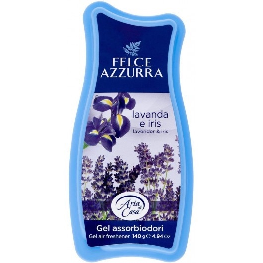  Sáp thơm phòng hương hoa oải hương và diên vĩ Felce Azzurra Gel Air Freshener Lavender & Iris 4.49Oz 140g 