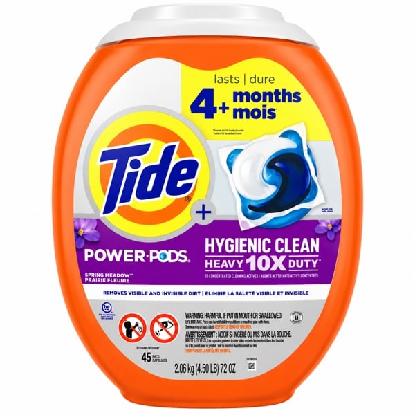  Viên giặt Tide 4-n-1 Ultra Oxi PODS Laundry Detergent Pacs 57 viên 