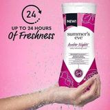  NK - Dung dịch vệ sinh phụ nữ Summer's Eve Amber Night Cleansing Wash 15Oz 444ml 