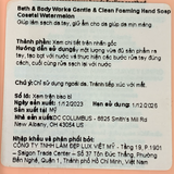  NK - Nước rửa tay dạng bọt BBW Gentle & Clean Foaming Hand Soap Coastal Watermelon 8.75Oz 259Ml 