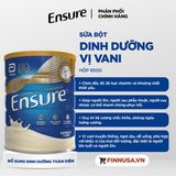  NK - Sữa Úc Ensure vị Vani 850g 