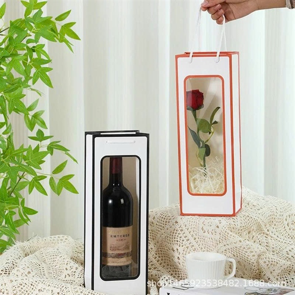  Túi bóng kính trắng đen 1 mặt size 36*12.5*8.5cm 