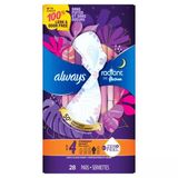  Băng vệ sinh Always Radiant FlexFoam Pads for Women Size 4 Overnight 28 miếng 