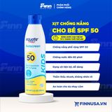  Xịt chống nắng cho bé Equate Kid Suncreen Spray SPF50 5.5Oz 156g 
