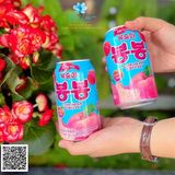  NK - Nước giải khát bong bóng đào Haitai 340ml 