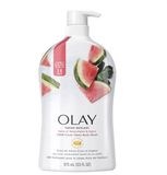  NK - Sữa tắm Olay Fresh Outlast Body Wash Notes of Watermelon & Agave 24HR Fresh Vibes 975mL 33Oz 