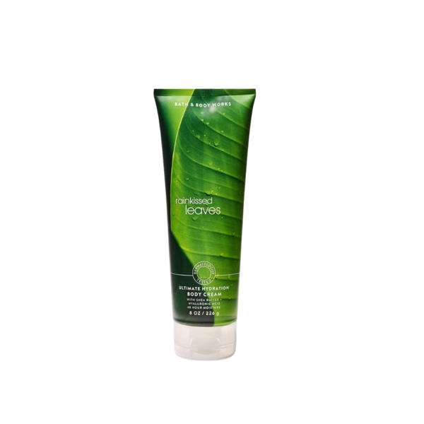  Kem dưỡng ẩm toàn thân BBW Rainkissed Leaves Body Cream 8Oz 226g 