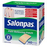  Miếng dán hỗ trợ giảm đau Salonpas 140 miếng 