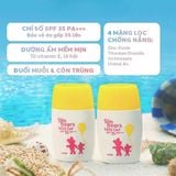  NK - Kem chống nắng lành tính cho trẻ em Omi Sun Bears SPF35 PA+++ 30g 