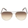  Mắt kính Calvin Klein Brown Gradient Pilot Unisex Sunglasses CK19314S 717 60 