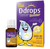  NK- Vitamin D3 Ddrops Booster 600IU cho bé từ 1 tuổi 0.09Oz 2.8ml 