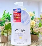  NK - Sữa tắm Olay Exfoliating Moisture with Sea Salt 24HR Moisturizing Body Wash 975mL 33Oz 